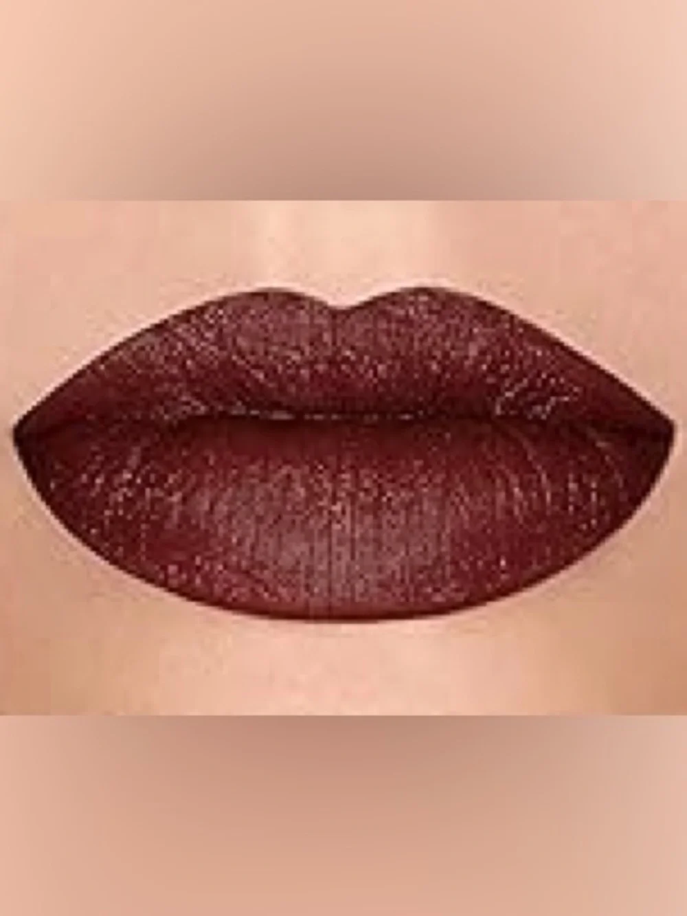 NYX powder puff smooth Liquid Lipstick in deep wine red -pop quiz